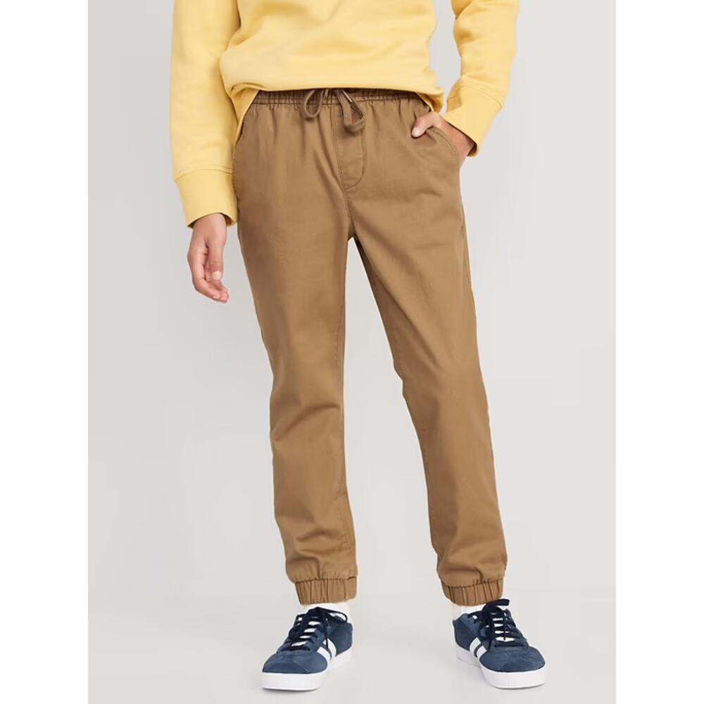Old Navy Boys XL (14-16) Flex Twill Jogger Pants Tan